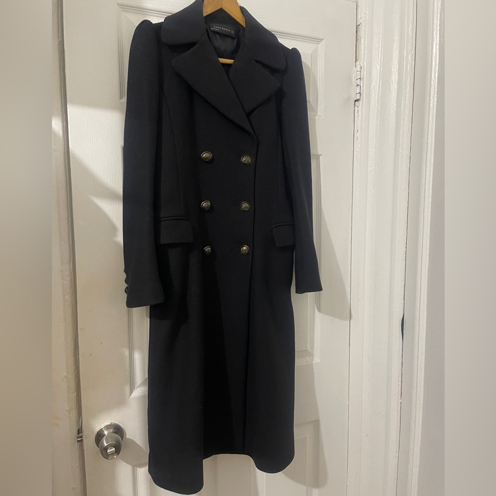 Zara double breasted coat